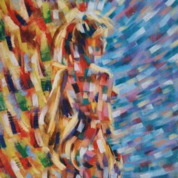 Pittura intitolato "Le passage" da Yannick Sigwalt, Opera d'arte originale, Pastello
