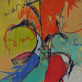 Pintura titulada "sur" por Yannick Sigwalt, Obra de arte original, Pastel