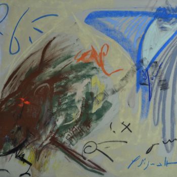 Peinture intitulée "1181" par Yannick Sigwalt, Œuvre d'art originale, Pastel