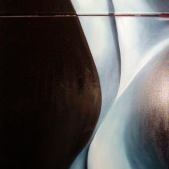 Pittura intitolato "PROFILO" da Silema, Opera d'arte originale, Olio