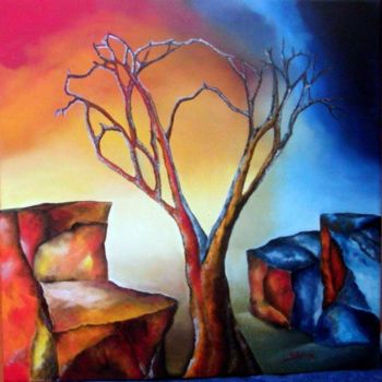 Painting titled "COLORI" by Silema, Original Artwork, Oil