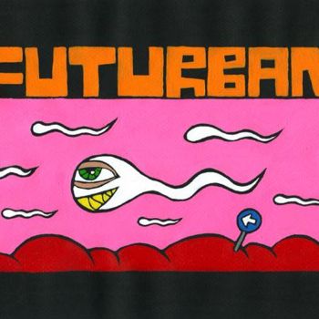 Painting titled "Futurban" by Siljoe, Original Artwork