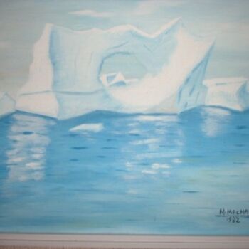 Painting titled "Tempano de hielo" by Silo, Original Artwork, Other