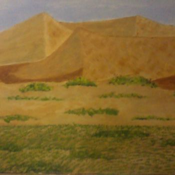 Painting titled "Dunas" by Silo, Original Artwork, Oil
