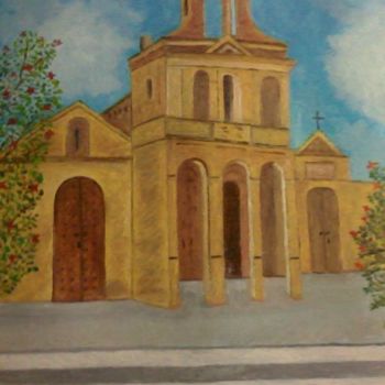 绘画 标题为“Iglesia del cura Br…” 由Silo, 原创艺术品, 其他