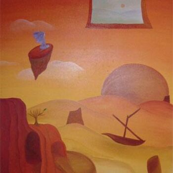 Pittura intitolato "Dimensioni Parallele" da Silvana Sotgiu, Opera d'arte originale