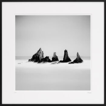 Photography titled "Rocky Peaks Study 1…" by Gerald Berghammer, Original Artwork, Digital Photography Mounted on Cardboard