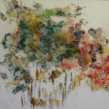 "Dawn Forest" başlıklı Tablo Silvia Hoffmann tarafından, Orijinal sanat, Akrilik