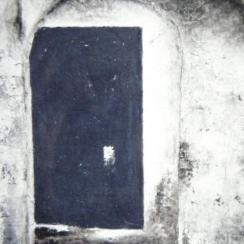 Peinture intitulée "porte ouverte sur l…" par Silvia Leveroni Calvi, Œuvre d'art originale