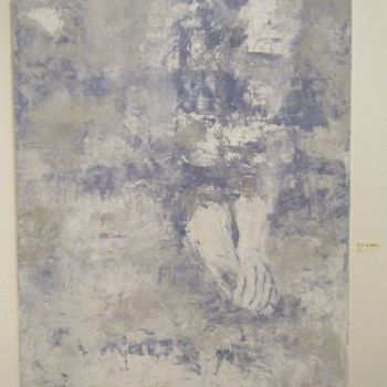 Peinture intitulée "la lessive a Calliol" par Silvia Leveroni Calvi, Œuvre d'art originale