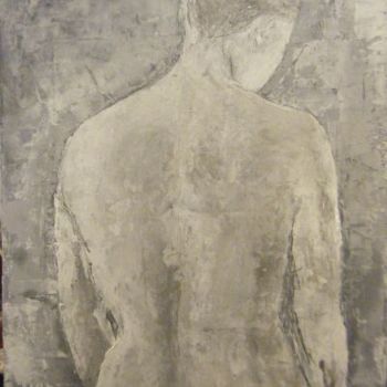 Peinture intitulée "bending head" par Silvia Leveroni Calvi, Œuvre d'art originale