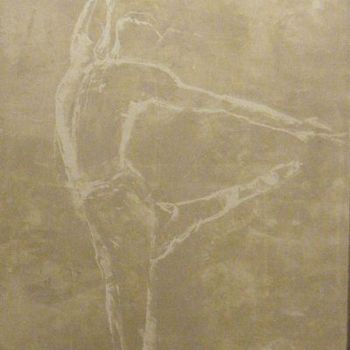 Schilderij getiteld "danser sa vie" door Silvia Leveroni Calvi, Origineel Kunstwerk