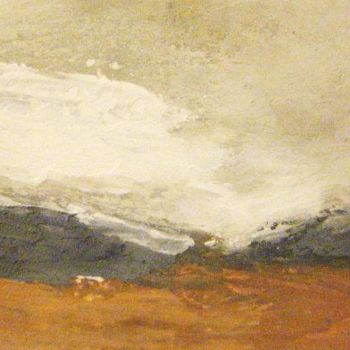 Pittura intitolato "down the valley in…" da Silvia Leveroni Calvi, Opera d'arte originale