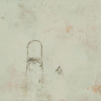 Pittura intitolato "sedia-con-formelle.…" da Silvia Leveroni Calvi, Opera d'arte originale