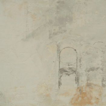 Pintura intitulada "sedie-46x38.jpg" por Silvia Leveroni Calvi, Obras de arte originais