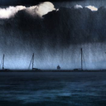Fotografia intitolato "Storm" da Simon Gaitanidis, Opera d'arte originale, Fotografia digitale