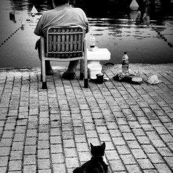 Photography titled "Waiting" by Simon Gaitanidis, Original Artwork, Digital Photography