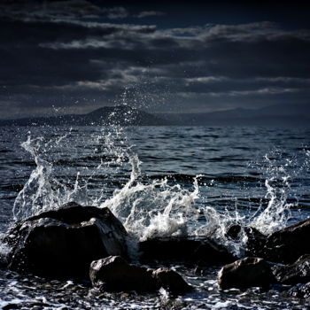 Photographie intitulée "splash" par Simon Gaitanidis, Œuvre d'art originale, Photographie numérique