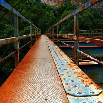 Photography titled "The bridge" by Simon Gaitanidis, Original Artwork, Digital Photography