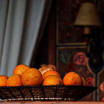 Fotografie getiteld "Oranges" door Simon Gaitanidis, Origineel Kunstwerk, Digitale fotografie