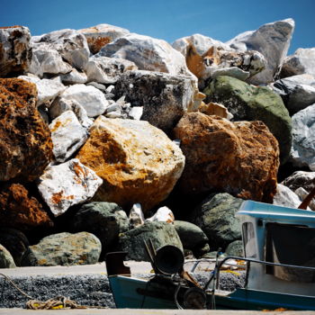 Photographie intitulée "Rock beauty" par Simon Gaitanidis, Œuvre d'art originale, Photographie numérique