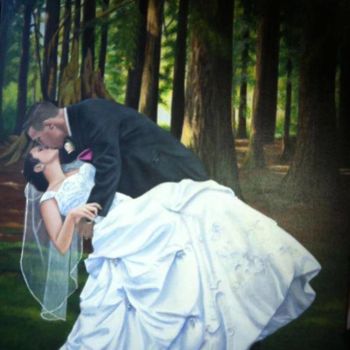 Painting titled "1625479-10wedding83…" by Glenda Darling, Original Artwork, Acrylic