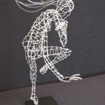 Sculptuur getiteld "Dancer 29" door Simon Berson, Origineel Kunstwerk, Metalen