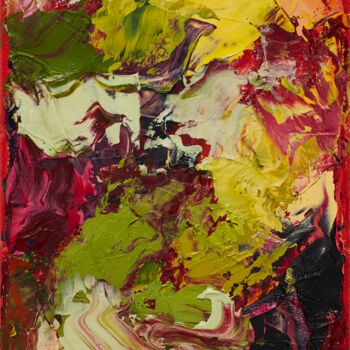 Peinture intitulée "Colourscape 35" par Simon Findlay, Œuvre d'art originale, Huile