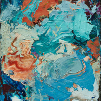 Peinture intitulée "Colourscape 30" par Simon Findlay, Œuvre d'art originale, Huile