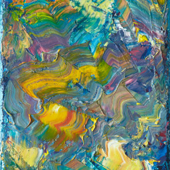 "Colourscape 14" başlıklı Tablo Simon Findlay tarafından, Orijinal sanat, Petrol