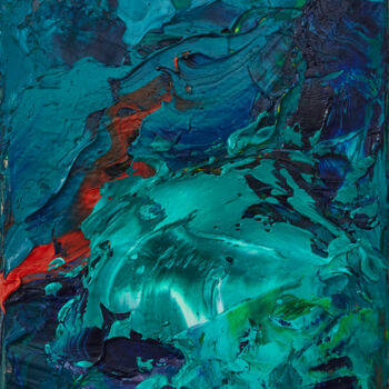 Peinture intitulée "Colourscape 50" par Simon Findlay, Œuvre d'art originale, Huile