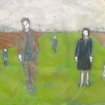 Painting titled "family" by Simon Taylor, Original Artwork