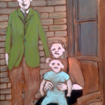 Painting titled "family (2)" by Simon Taylor, Original Artwork