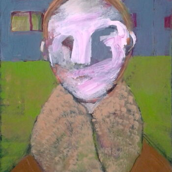 Painting titled "head study (7)" by Simon Taylor, Original Artwork