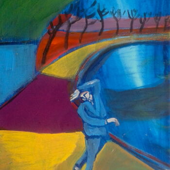 Peinture intitulée "arch/dance" par Simon Taylor, Œuvre d'art originale