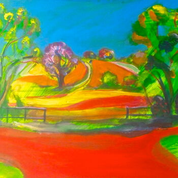 Painting titled "plein air sketch (1…" by Simon Taylor, Original Artwork