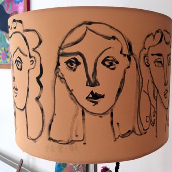 Design titled "painted lampshade" by Simon Taylor, Original Artwork, Furniture