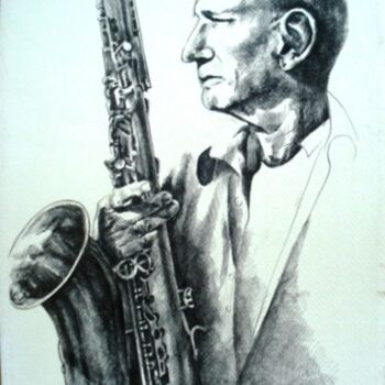 「jazz」というタイトルの絵画 Simona Timofeiによって, オリジナルのアートワーク
