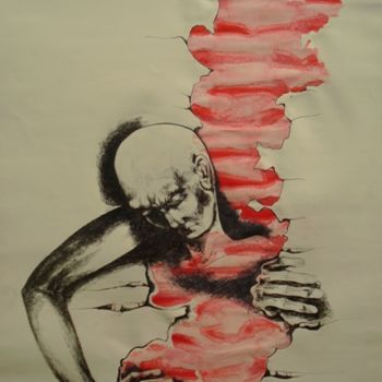 Malerei mit dem Titel "escape" von Simona Timofei, Original-Kunstwerk