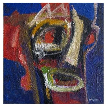 Painting titled "Portrait Expression…" by Any Criss  Any Simon, Original Artwork, Oil