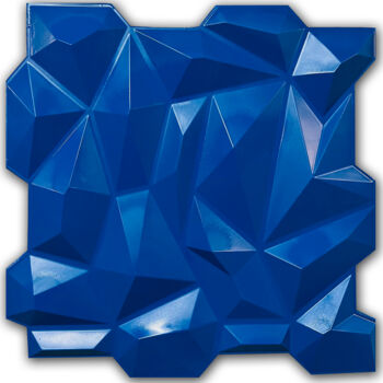 Sculpture intitulée "Geometric 03" par Simone De Rosa, Œuvre d'art originale, Acrylique