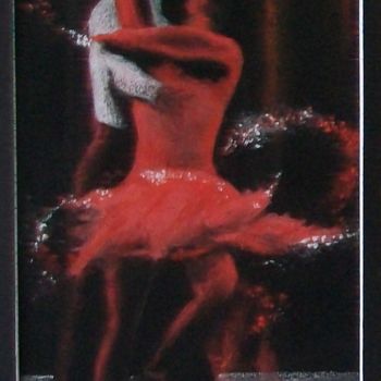 Schilderij getiteld "Magie-de-la-danse-s…" door Simone Mugnier, Origineel Kunstwerk