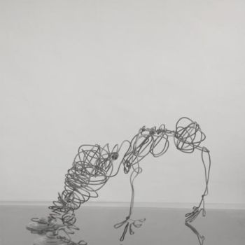 Escultura intitulada "Falling Down Altern…" por Simone, Obras de arte originais, Média Mixtas