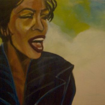 Painting titled "Going On" by Simone, Original Artwork, Acrylic