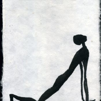 Painting titled "Leaning Up To God" by Simone, Original Artwork