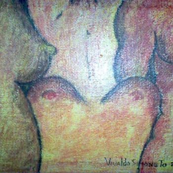 Pintura intitulada "SEXUALIDADE" por Vivaldo Simoneto, Obras de arte originais