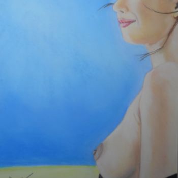 Peinture intitulée "MATHILDA" par Simonetti  Dit Sm, Œuvre d'art originale, Pastel