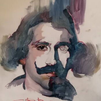 Malarstwo zatytułowany „Портрет Диего Велас…” autorstwa Семён Рыжов, Oryginalna praca, Olej