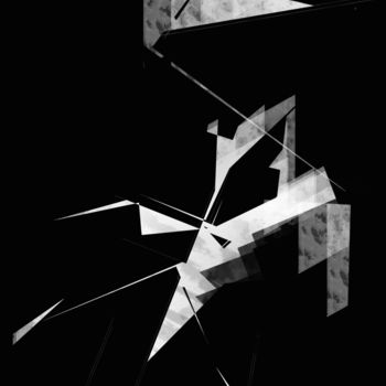 Grafika cyfrowa / sztuka generowana cyfrowo zatytułowany „Noir et blanc archi…” autorstwa Maria Iacuzzi (SIMPLE ART), Orygin…