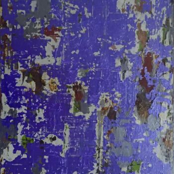 Painting titled "Purple Prose" by Sio Montera, Original Artwork, Acrylic